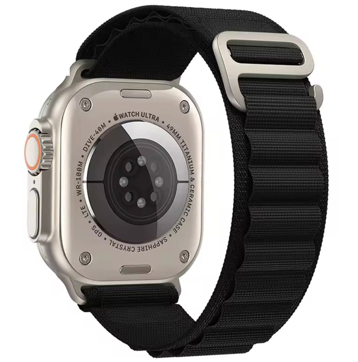 Bracelet à Boucle Alpine pour Apple Watch| Black