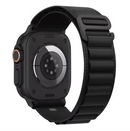 Bracelet à Boucle Alpine pour Apple Watch| Black