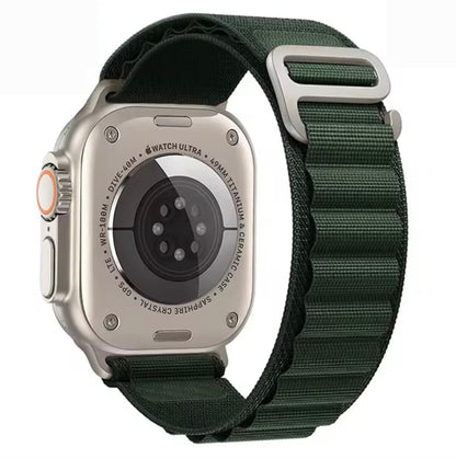 Bracelet à Boucle Alpine pour Apple Watch | Dark Green