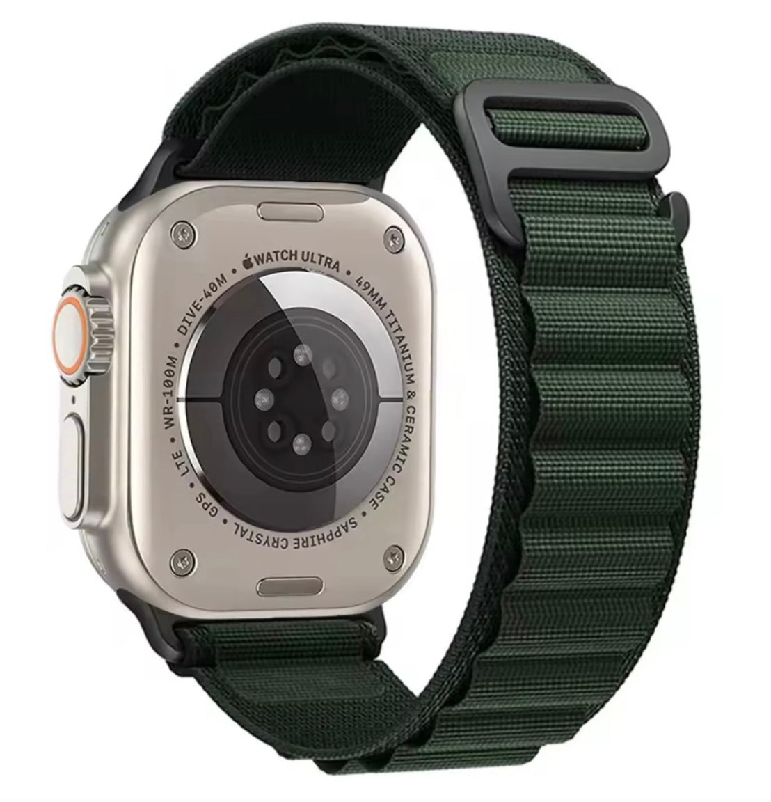 Bracelet à Boucle Alpine pour Apple Watch | Dark Green
