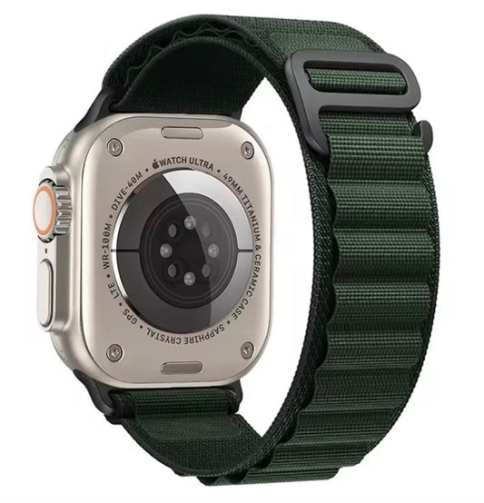 Bracelet à Boucle Alpine pour Apple Watch | Dark Green